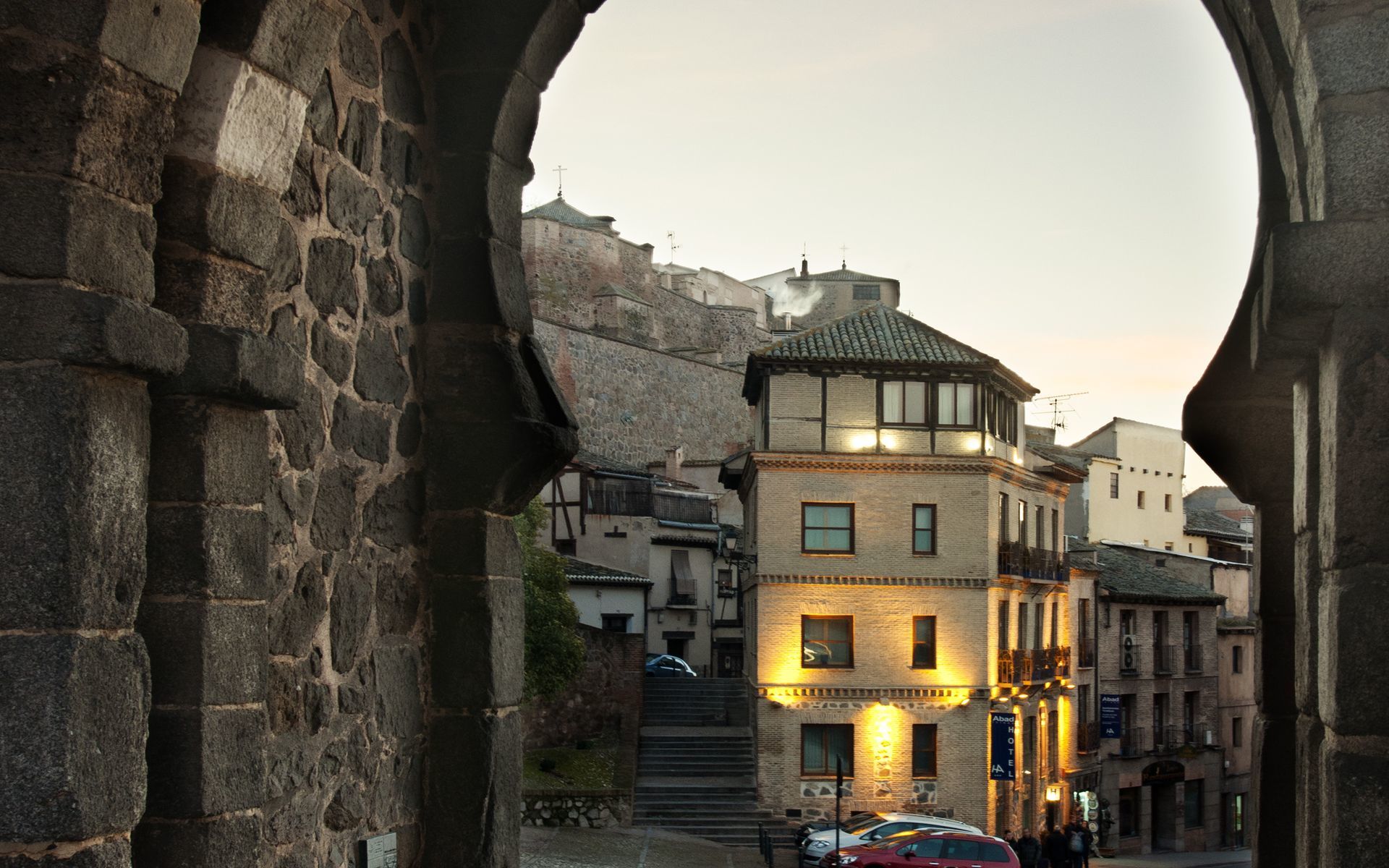Abad Toledo Hotel Exterior foto